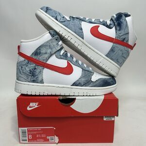 Nike Shoes Dunk High WMNS “Washed Denim” 2024